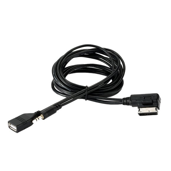 KKmoon Music AMI MMI Interface USB 3.5mm Mini Jack Aux MP3 Cable for for AUDI S5 Q5 Q7 A3 A4L A5 A1