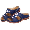 thumbnail image 1 of Women's Orthopedic Bloom Shoes Open Toe Sandals Ladies Platform Slippers Summer Beach Rubber Soft, 1 of 7