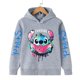 thumbnail image 1 of Ropa divertida Navidad Disney Stitch Sudadera con capucha niños dibujos animados chico niña niño Lilo y Stitch sudadera con capucha bebé Casual Top, 1 of 5