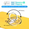 thumbnail image 3 of EI Sonador Transparent Phone Grip with Silver & Rose Gold Ring Holder, 3 of 6