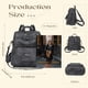 thumbnail image 2 of ROOSALANCE Mochila Monedero para Mujer, Mochila Mujer Monedero Pequeño Cuero Impermeable Antirrobo Bolsos de Hombro Bolsos Mujer, 2 of 5