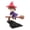 A, variant on Meiiso Little Witch Ornament C (Witch Decor, Little Witch Figurine), Broomstick Car Collectible Figurines, Motion Activated Car Decor That Drifts & Spins Fun for Car Enthusiasts