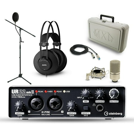Steinberg Steinberg UR-22mkII, MXL 990 and AKG K52 Package