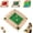 Green, variant on Shut The Box-Wooden Dice Board Game, 4-Player Wooden Dice Game That's Perfect for Parties and Gatherings, 8 Dices Classics Tabletop Version Games for Classroom,Home,Party or Pub(Colorful)