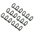 thumbnail image 1 of Unique Bargains 0.63' Dia. 3 Circle Detachable Metal Binder Rings Loose Leaf Rings, Black 6 Pack, 1 of 6