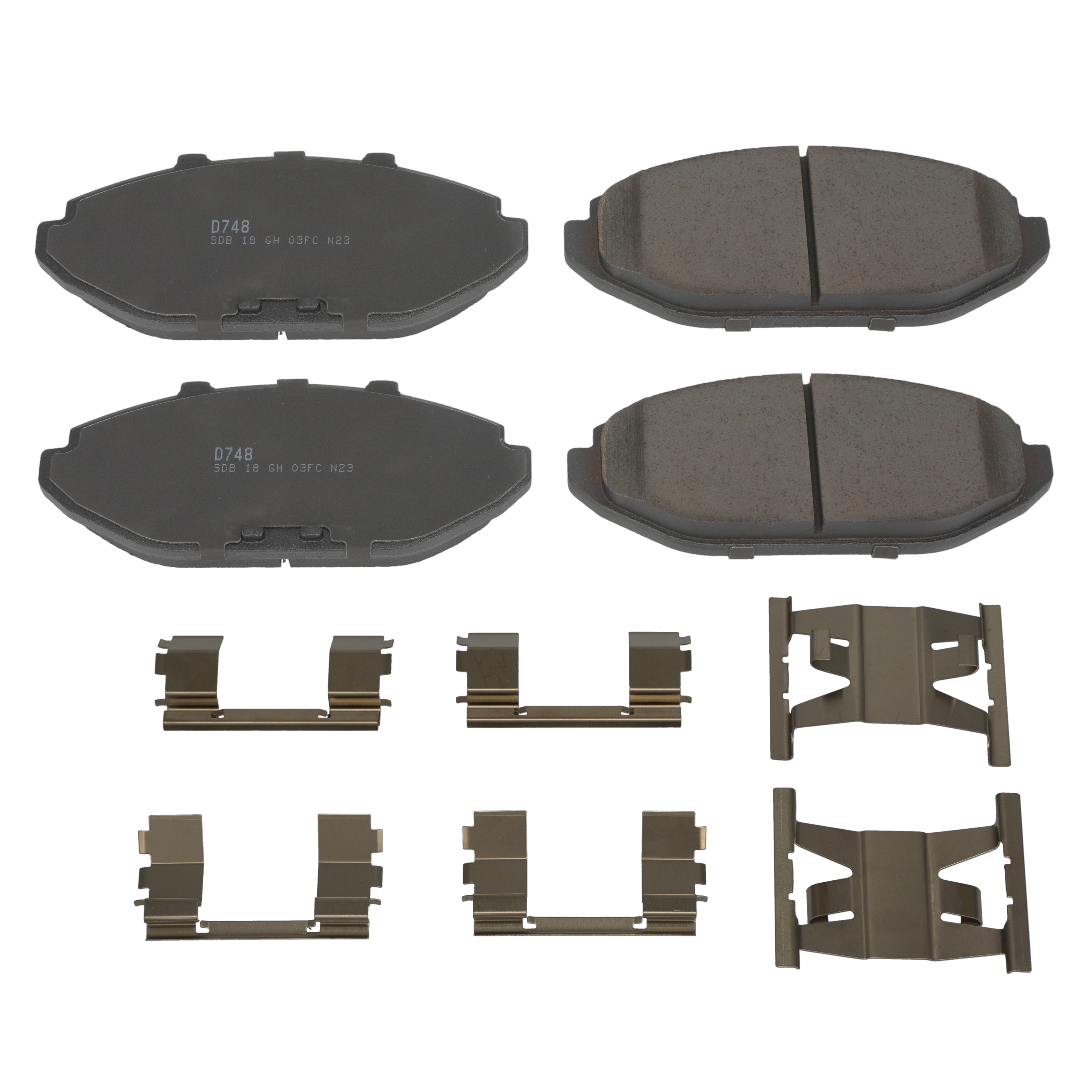 Winstop Brake Pad Set, Front WS.0748.0.C, Ford Crown Victoria 2002-1998