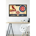 thumbnail image 6 of MLB Rivalries - St. Louis Cardinals vs Chicago Cubs Wall Poster, 22.375" x 34" Framed, 6 of 6