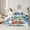 Blue Green, variant on Castle Fairy Teens Gingerbread Man Snowman 7-Piece Twin Bedding Sets,Christmas Tree Snowflake Bedding Comforter Set,Xmas Festival Breathable Sheet Sets,Lightweight Room Decor
