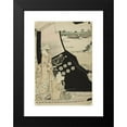 thumbnail image 2 of Chōbunsai Eishi 11x14 Black Modern Framed Museum Art Print Titled - Women on a Pleasure Boat (C. 1790), 2 of 5