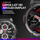 thumbnail image 5 of Reloj de fitness al aire libre Llamadas telefónicas de alta fidelidad Duración de la batería de 14 días para hombres Mujeres Regalos Hugtrwg Para estrenar, 5 of 9