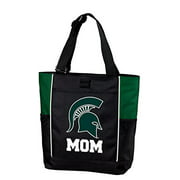 Broad Bay Michigan State University Mom Tote Bag Colorblock Michigan State Mom Totes Beach Pool Or Travel