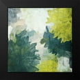 thumbnail image 2 of Orlov, Irena 12x12 Black Modern Framed Museum Art Print Titled - Blue and Green Inspiration II, 2 of 5