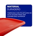 thumbnail image 3 of Tapa de Polietileno Caledonia Para Recipiente Cuadrado de 12 y 18 qt Rojo TAPECU-1218R, 3 of 6