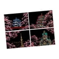 thumbnail image 3 of Juego de 4 piezas Strade Fareast Limited Papel para raspar 21 cm x 29 cm, 3 of 8