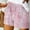 Pink, variant on QUNYINEY Casual Shorts for Women Trendy Boho Elastic Waist Bermuda Shorts Drawstring Loose Comfy Wide-Leg Shorts