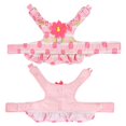 thumbnail image 1 of Adjustable Soft Walking Cute Pineapple Pattern Dogs Chest Back Lead Leash Strap Belt Rope(M), 1 of 12