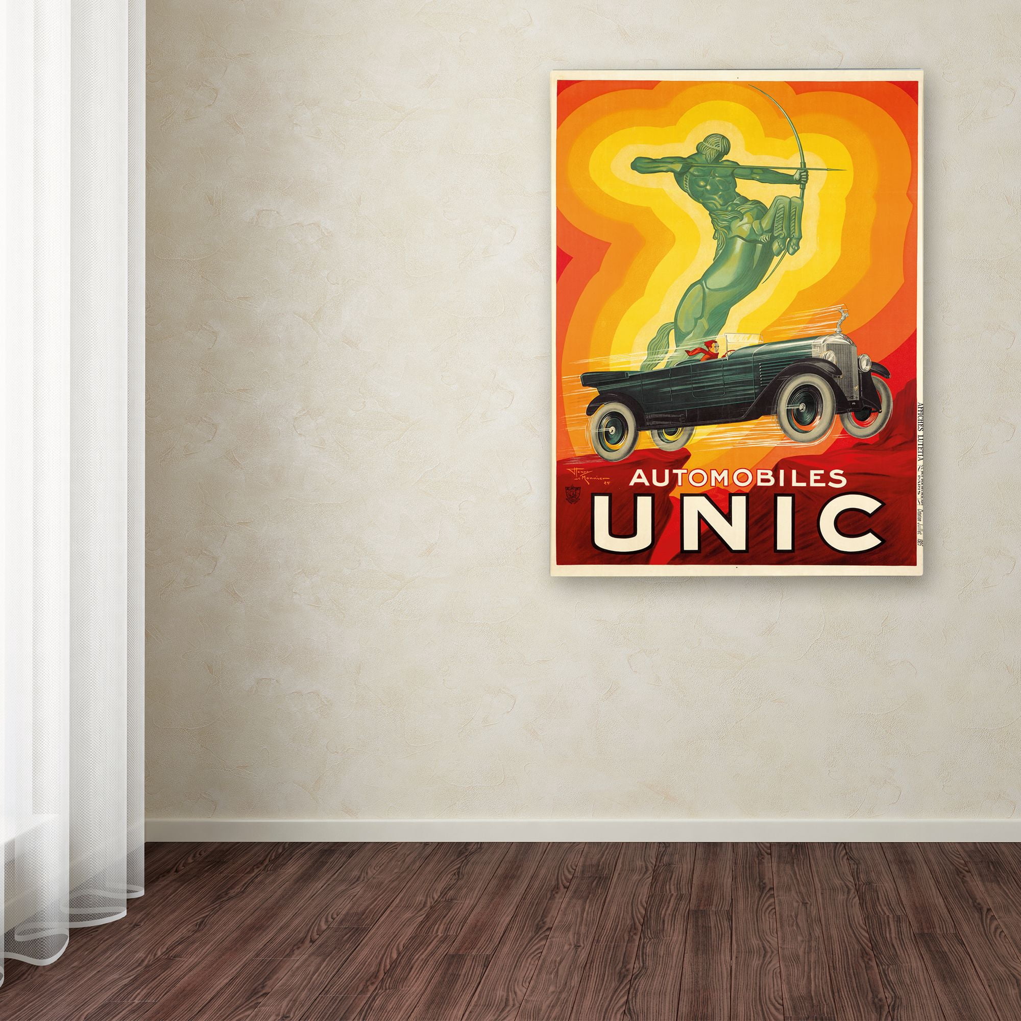 Trademark Fine Art 'Car 19' Canvas Art by Lantern Press