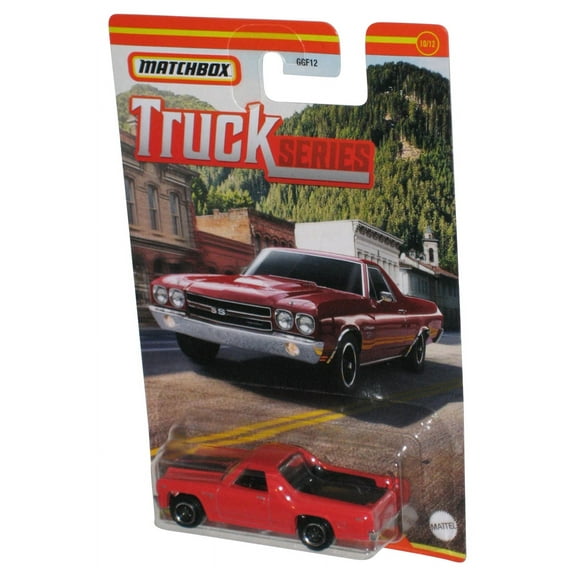 Matchbox Truck Series (2021) Red '70 Chevy El Camino Toy Car 10/12