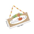 thumbnail image 2 of OULII Door Sign Decor Hanging Autumn Sign Rustic Wall Decoration 1Pack, 2 of 5