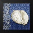 thumbnail image 2 of Brent, Paul 12x12 Black Modern Framed Museum Art Print Titled - Deep Blue Sea III, 2 of 5