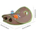 thumbnail image 5 of XISOBO Folding cat intelligence learning tent with 9 holes, 5 of 5