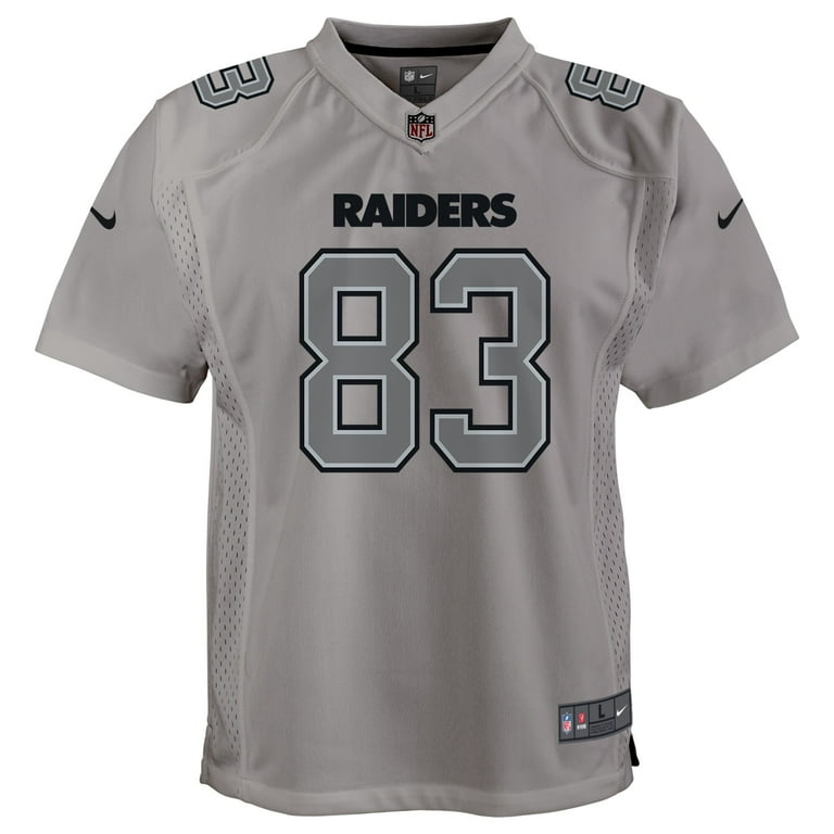 Raiders Grey Jersey Youth Nike Darren Waller Gray Las Vegas