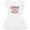 AA-White, variant on Inktastic Everything is Gonna be Alright Inspirational Quote Girls Baby Dress