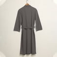 thumbnail image 5 of Waffle Robes for Men, Lightweight Soft 3/4 Sleeve Bathrobes , Cozy House Coat for Spa, Shower & Hotel, 5 of 8
