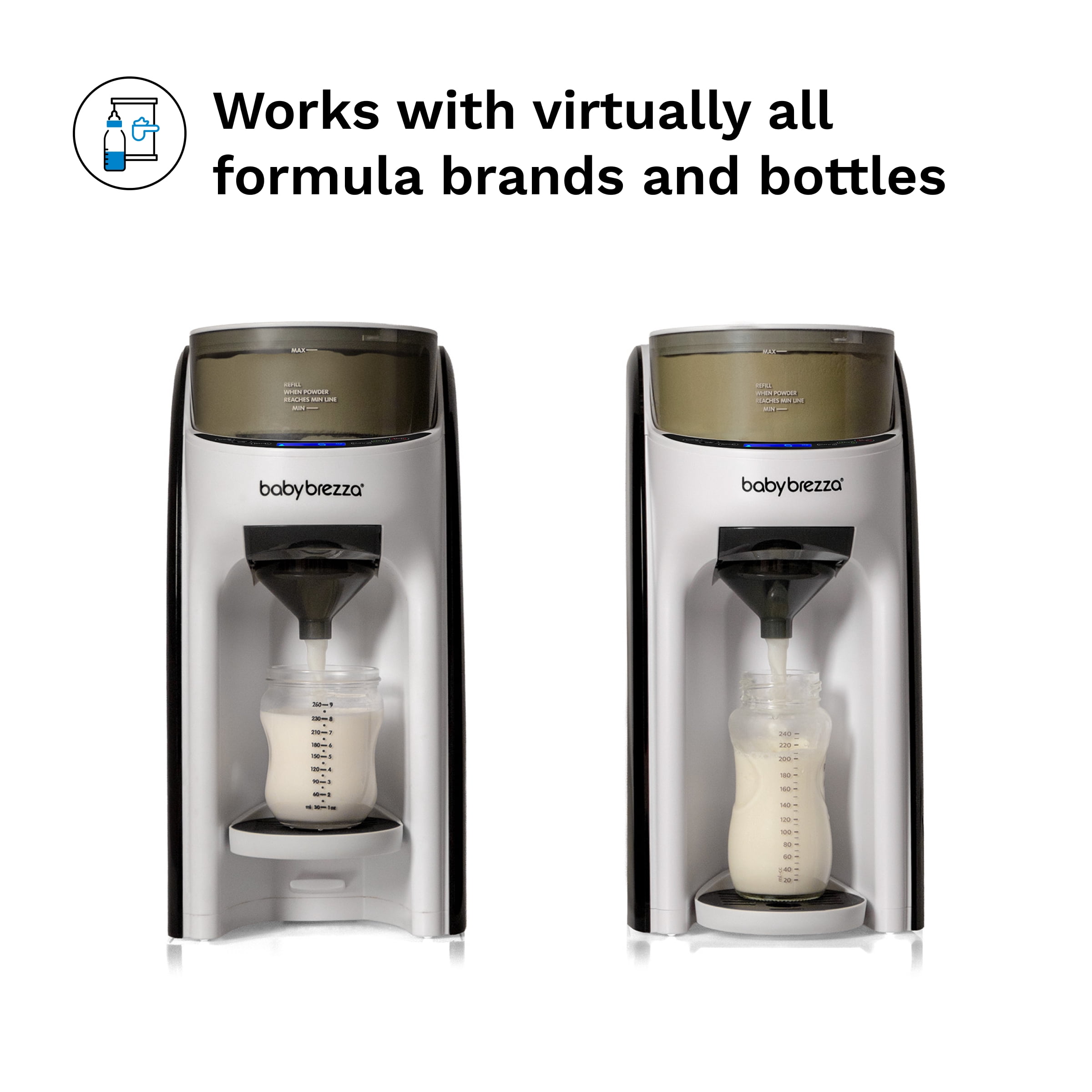 Baby Brezza Advanced Formula Maker - Bottle Machine, Water Mixer