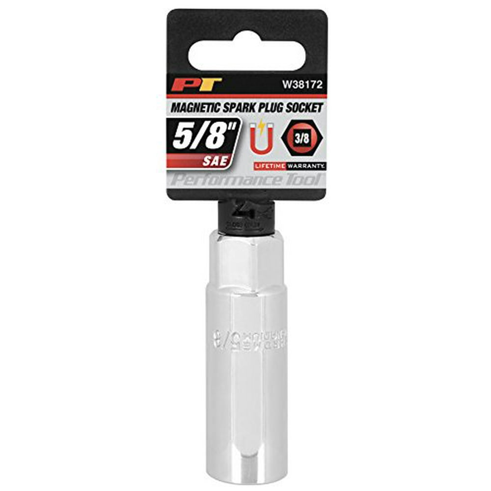 Performance Tool W38172 3/8" Dr 5/8" Spark Plug Socket