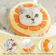 thumbnail image 4 of LAICAIW Collier Cône de Chat Ajustable Doux, Collier de Récupération Mignon pour Chat, Cônes de Chat après Chirurgie pour Chatons, 4 of 7