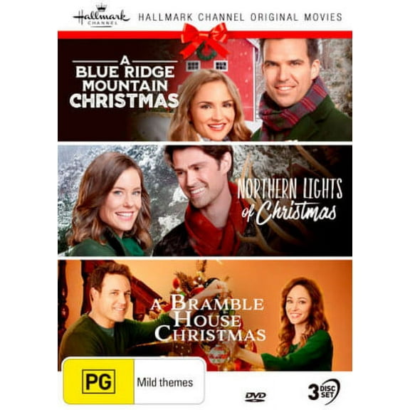 Hallmark Xmas Collection 19: Blue Ridge Mountain Christmas / Northern Lights Of Christmas / Bramble House Christmas [NTSC/0] (DVD), Via Vision, Drama