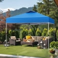 thumbnail image 2 of Phi Villa 10ft x 10ft Blue Pop Up Outdoor Canopy, Waterproof, 2 of 5