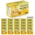 thumbnail image 3 of Essence Of Ginger Natural Honey Ginger Turmeric Tea - 20 Packets - Instant Herbal Tea Bags Made With Real Pure Honey, Fresh Ginger and Turmeric Root - Caffeine Free, 3 of 7