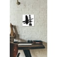 thumbnail image 2 of Epic Art 'Brushstrokes V' by Linda Woods, Acrylic Glass Wall Art, 12"x12", 2 of 2