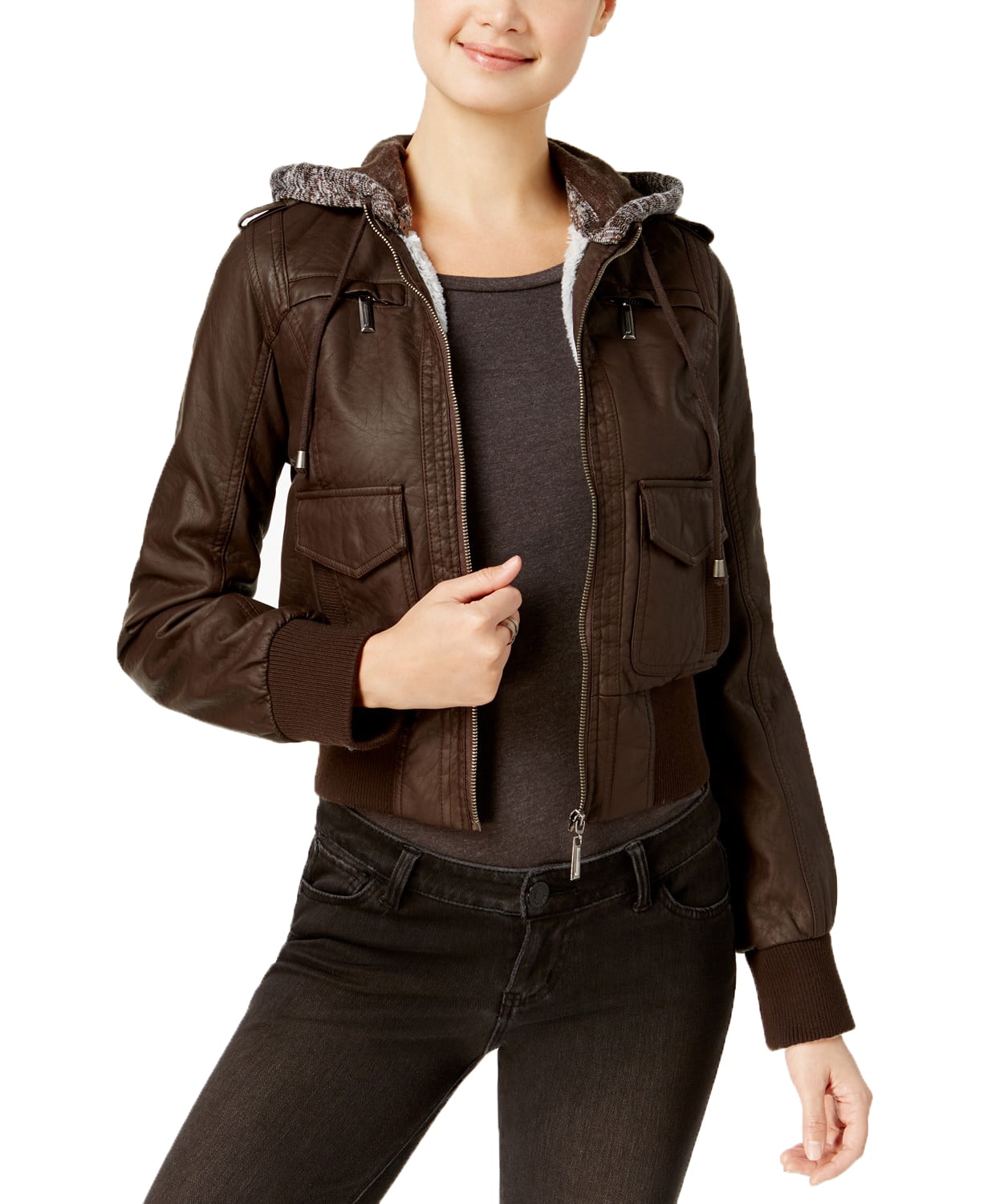 Leather jacket for juniors Clearance