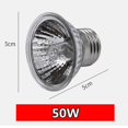 thumbnail image 3 of Pack Of 4 50w Reptile Heating Bulbs (e27) - Uva Uvb Full Spectrum Summ Lamp Tanning Heating Lamp For Lizards Turtles Snakes Aquarium Reptiles And Amph, 3 of 5