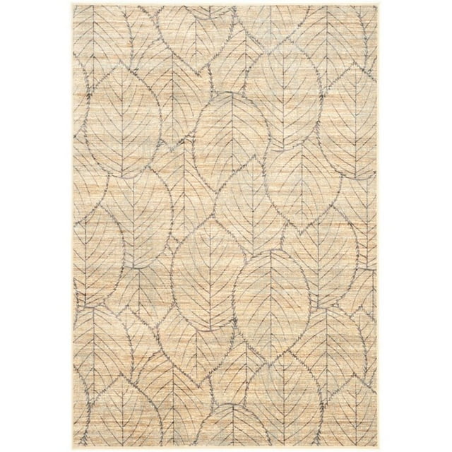 Safavieh Martha Stewart 5'3" X 7'6" Power Loomed Rug in Cream