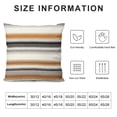 thumbnail image 5 of COMIO Western Tribal Geometric Throw Pillow Covers Soft Brown Southwest Decorative Throw Pillowcases for Strip Lines Pillow Cases Cushion Covers Exotic Style White Cushion Cases Room Decor, 5 of 5