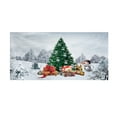thumbnail image 1 of Under 10 Event & Party Christmas Outdoor Garage Door Tapestry Cloth Holiday Party Decoration Background Cloth Matching Hanging Cloth Multi Size, 1 of 6