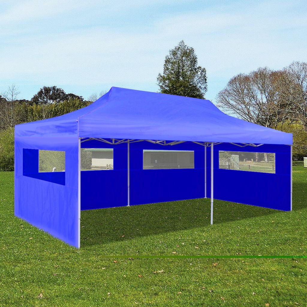 Vervallen Nuttig eigendom Zerodis Blue Foldable Pop-up Party Tent 9'10" x 19'8" - Walmart.com