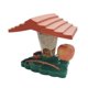 thumbnail image 5 of Comedero Para Pájaros Con Techo Para Colgar En El Exterior Comedero Para Pájaros Salvajes Para Decoración De Jardín Kearding PT002177-00, 5 of 6