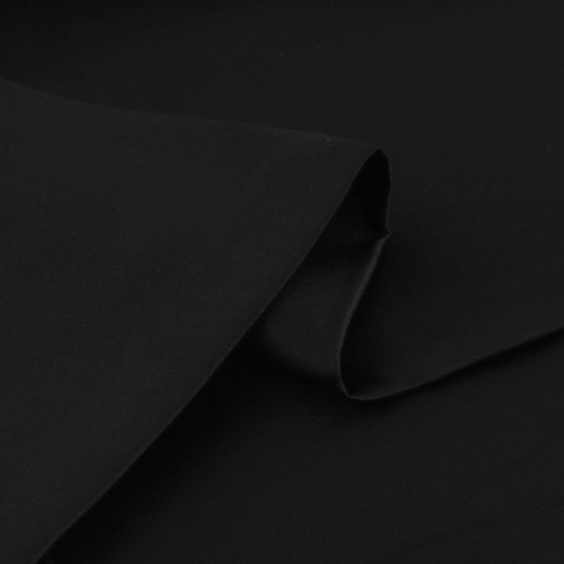 Unique Bargains 1 Piece 100% Silk Pillowcase Black Standard