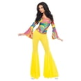 thumbnail image 1 of Smiffys Womens 70s Groovy Babe Costume Set, 1 of 4