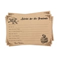 thumbnail image 3 of KLKCMS 16 Pieces Graduation Advice Cards for Friends College Graduation Decorations Brown, 3 of 9