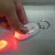 thumbnail image 2 of Buscador de llaveros WDOplteas LED Light Keys Lost Thing Locator Silbato Sensor de sonido Blanco 1PCS, 2 of 5