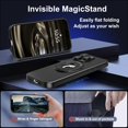 thumbnail image 3 of Casetego for iPhone 15 Pro Max Case with Magnetic Stand[Compatible with MagSafe] Military Drop Protection Shockproof Slim Fit Cover Built-in Camera Protector Case for Apple iPhone 15 Pro Max,Black, 3 of 7