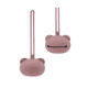 thumbnail image 1 of Porta Chupones Bebé, Silicona Estuche Para Guardar Chupete Malubero Rosa, 1 of 4