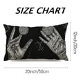 thumbnail image 3 of Heduofu 12x20 Set of 2 Pillowcases Pillows Covers Cases Bedroom Decor Decoration Rectangle for Hotel, Cafe, Car, Sofa Throw Pillow Case Cushion Cover, 3 of 8