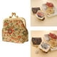 thumbnail image 5 of Monedero Vintage Zulema clásico floral hebilla beige, 5 of 7